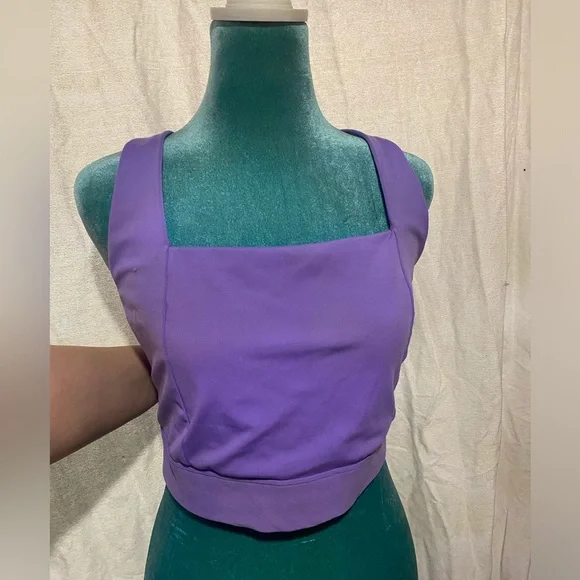 All in motion: purple sports bra - Picture 3 of 5